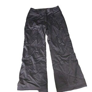 Women's Marker Black Ski Snow Pants With Aqua Guard  Size 10